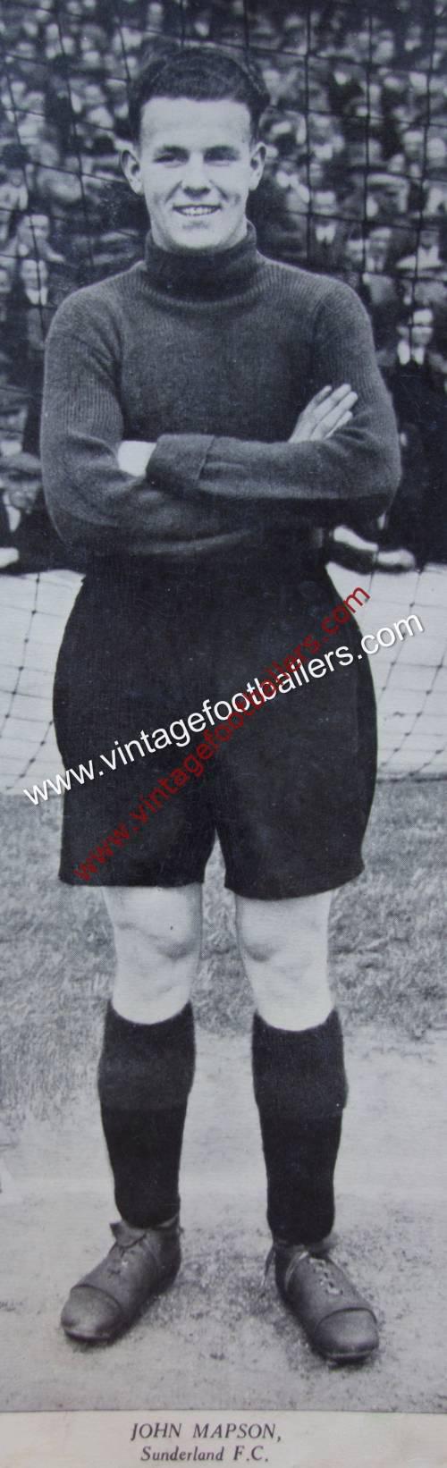 Mapson Johnny Image 3 Sunderland 1938