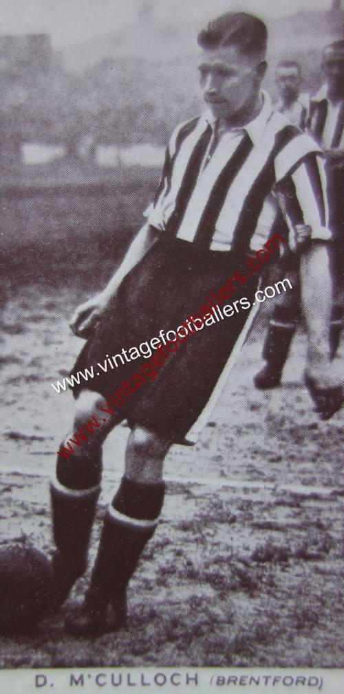 McCulloch Dave Image 3 Brentford 1938
