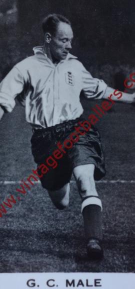 OLD PHOTO Sport Football Circa 1937 George Male Arsenal And England 