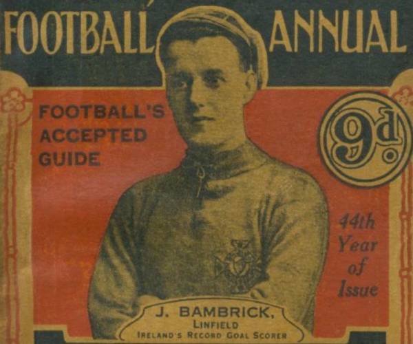 Bambrick Joe Image 6 Linfield 1930 Vintage Footballers